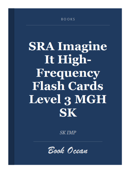SRA Imagine It High-Frequency Flash Cards Level 3 MGH SK