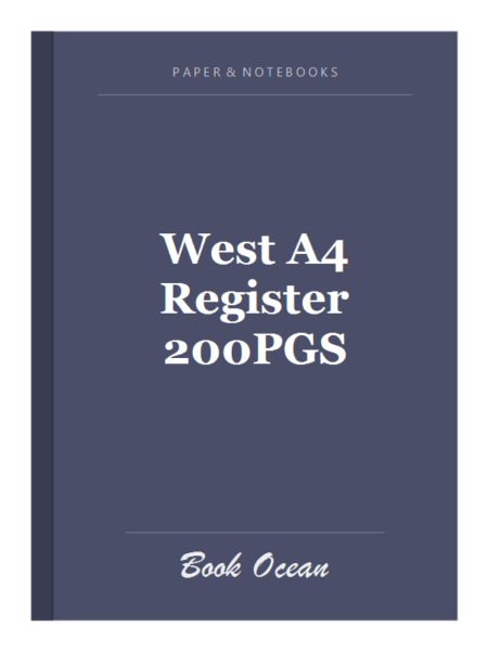 West A4 Register 200PGS
