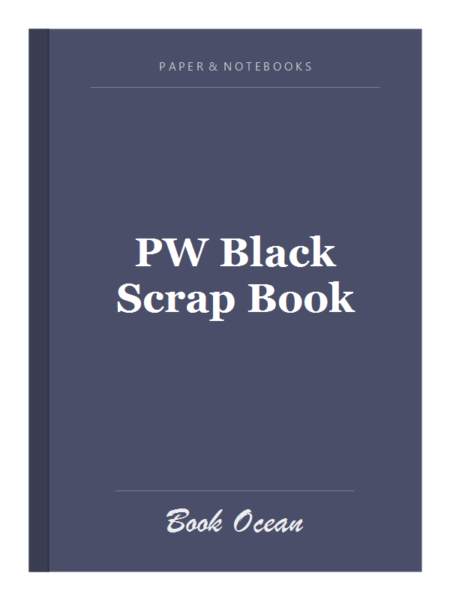 PW Black Scrap Book