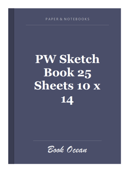 PW Sketch Book 25 Sheets 10 x 14