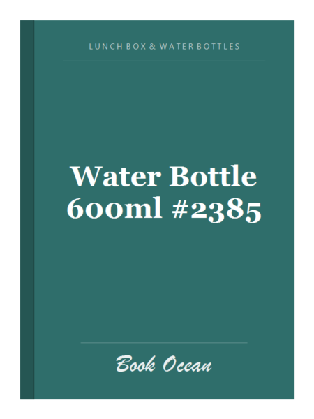 Water Bottle 600ml #2385