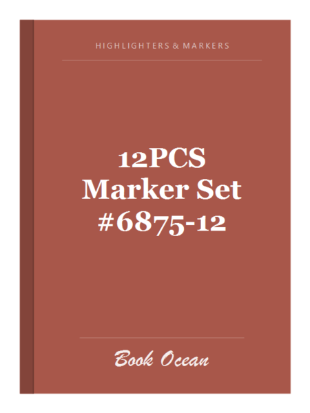 12PCS Marker Set #6875-12