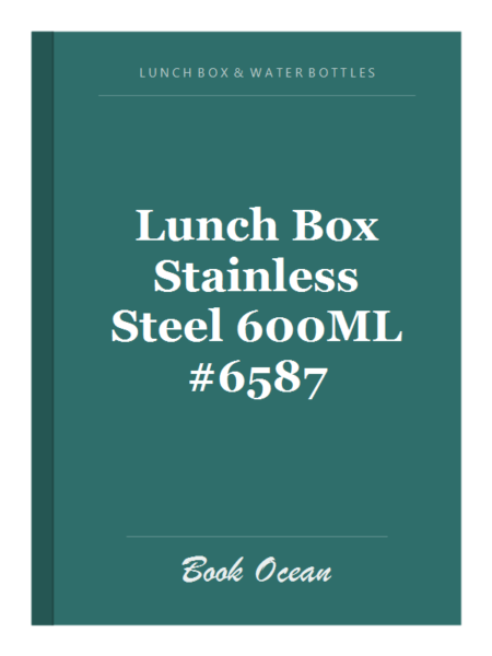 Lunch Box Stainless Steel 600ML #6587