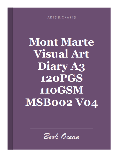 Mont Marte Visual Art Diary A3 120PGS 110GSM MSB002 V04