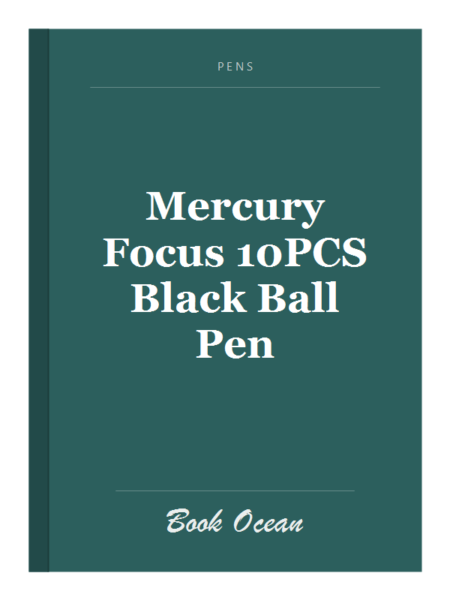Mercury Focus 10PCS Black Ball Pen