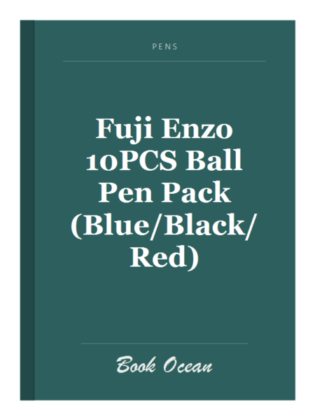 Fuji Enzo 10PCS Ball Pen Pack (Blue/Black/Red)