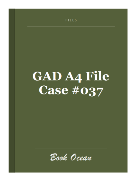GAD A4 File Case #037