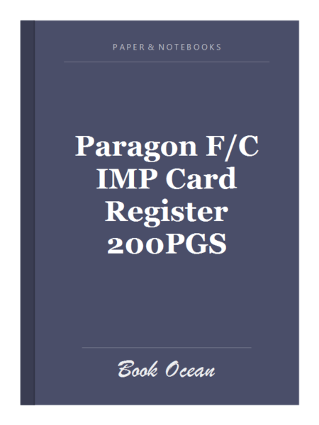 Paragon F/C IMP Card Register 200PGS