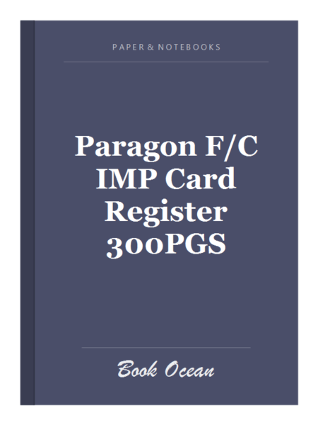 Paragon F/C IMP Card Register 300PGS