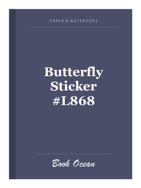 Butterfly Sticker #L868