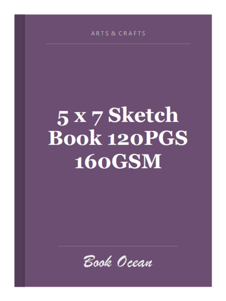 5 x 7 Sketch Book 120PGS 160GSM