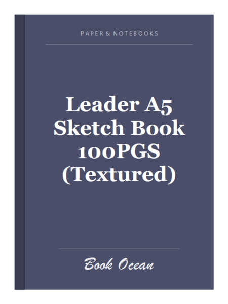 Leader A5 Sketch Book 100PGS (Textured)
