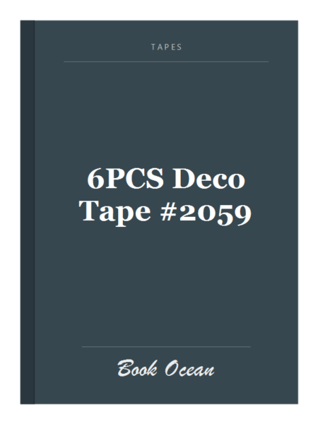 6PCS Deco Tape #2059