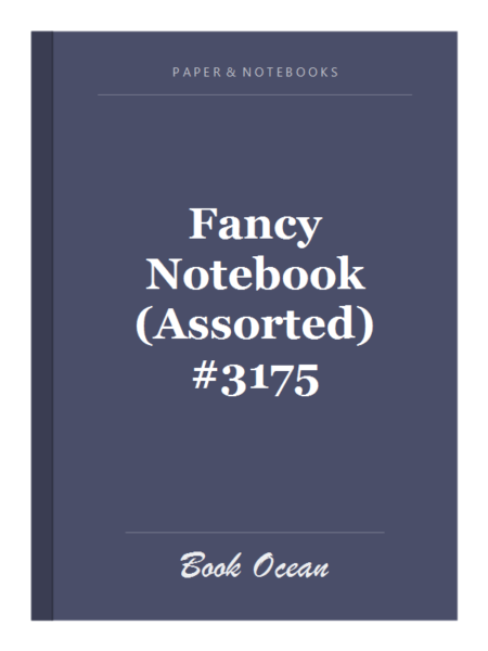 Fancy Notebook (Assorted) #3175