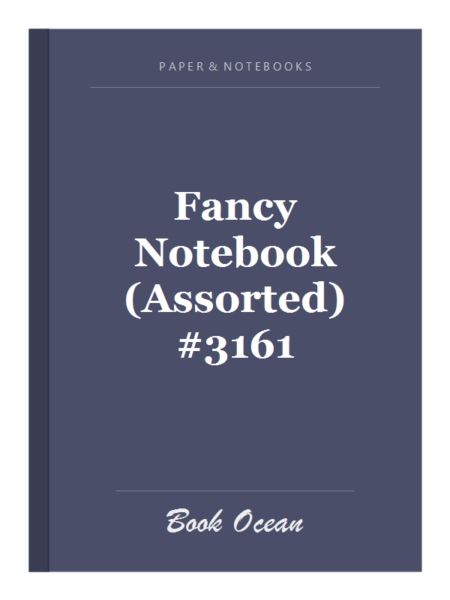Fancy Notebook (Assorted) #3161