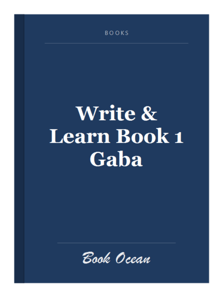 Write & Learn Book 1 Gaba