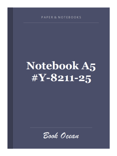 Notebook A5 #Y-8211-25