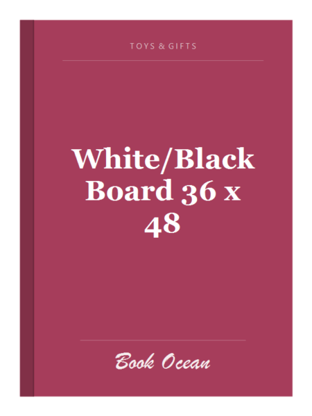 White/Black Board 36 x 48