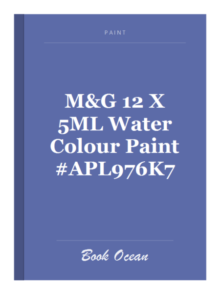 M&G 12 X 5ML Water Colour Paint #APL976K7