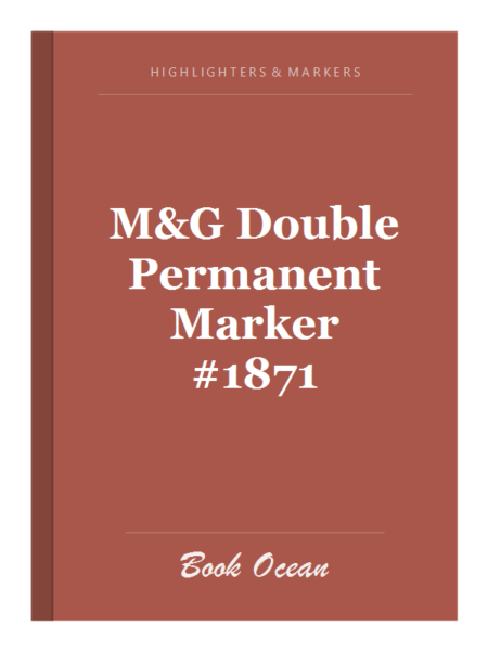 M&G Double Permanent Marker #1871