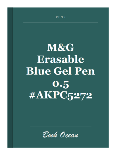 M&G Erasable Blue Gel Pen 0.5 #AKPC5272