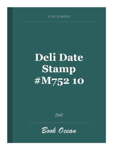 Deli Date Stamp #M752 10