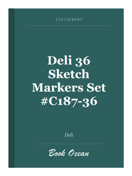 Deli 36 Sketch Markers Set #C187-36
