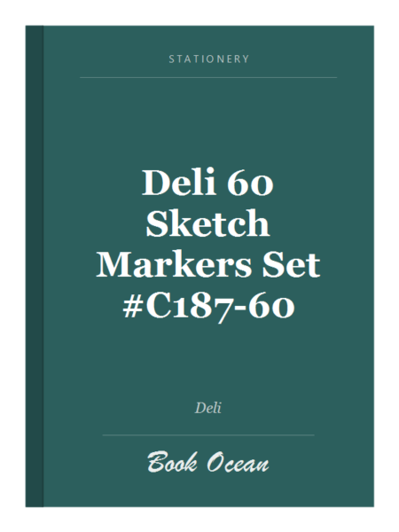 Deli 60 Sketch Markers Set #C187-60