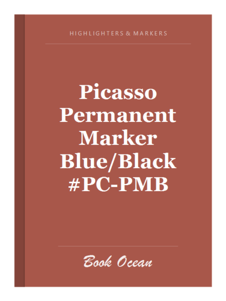 Picasso Permanent Marker Blue/Black #PC-PMB