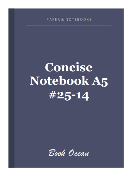 Concise Notebook A5 #25-14