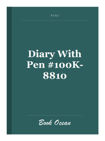 Diary With Pen #100K-8810