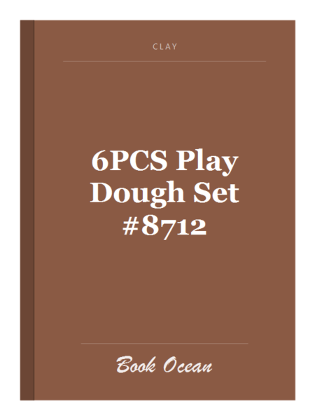 6PCS Play Dough Set #8712