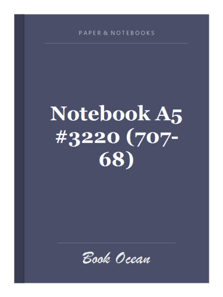 Notebook A5 #3220 (707-68)