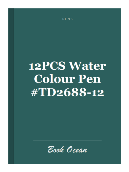 12PCS Water Colour Pen #TD2688-12