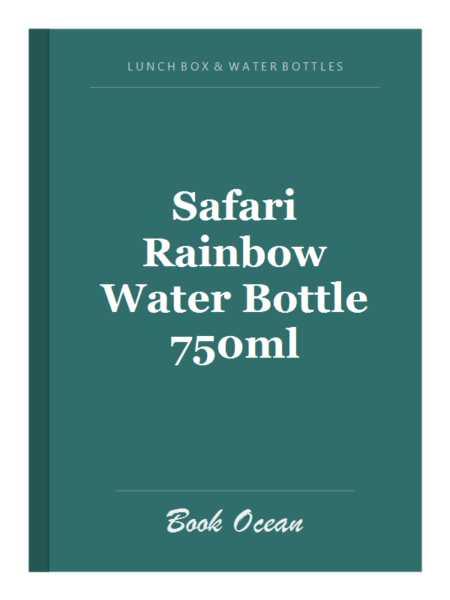 Safari Rainbow Water Bottle 750ml