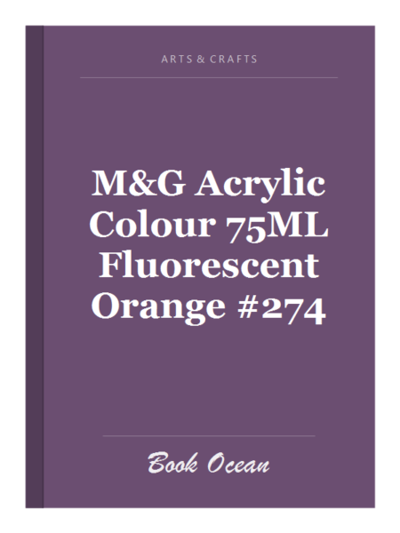 M&G Acrylic Colour 75ML Fluorescent Orange #274