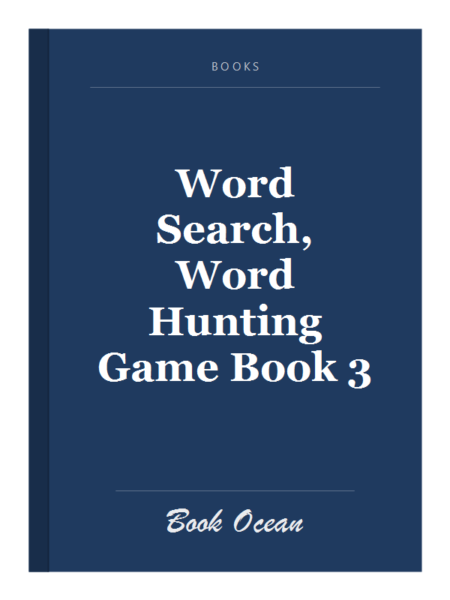 Word Search, Word Hunting Game Book 3