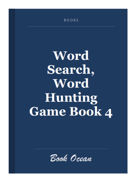 Word Search, Word Hunting Game Book 4