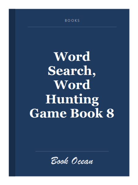Word Search, Word Hunting Game Book 8