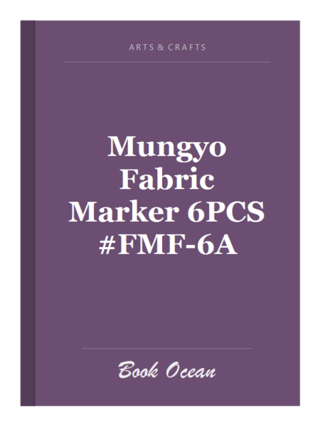 Mungyo Fabric Marker 6PCS #FMF-6A