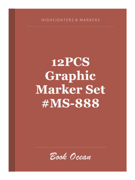12PCS Graphic Marker Set #MS-888