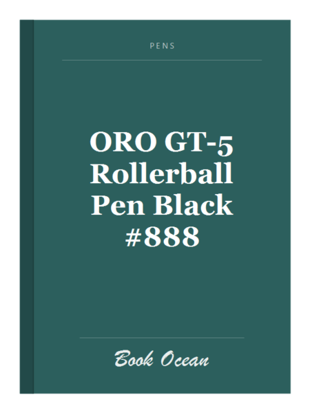 ORO GT-5 Rollerball Pen Black #888