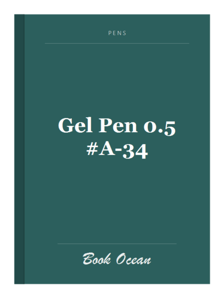 Gel Pen 0.5 #A-34