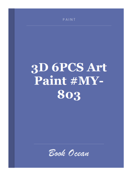 3D 6PCS Art Paint #MY-803