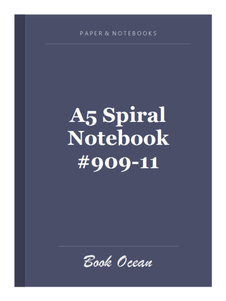 A5 Spiral Notebook #909-11