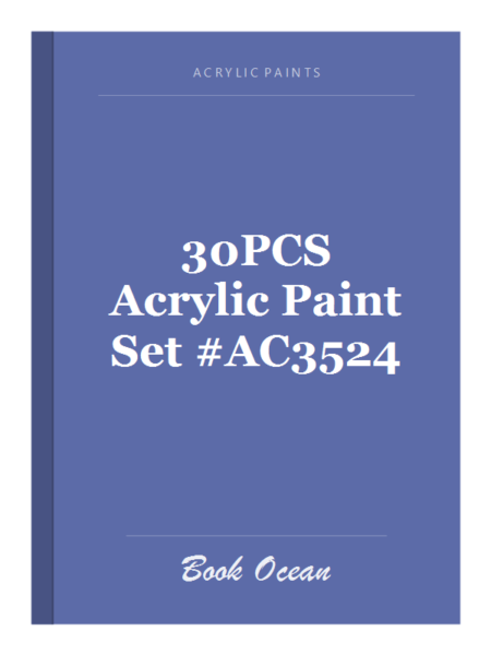 30PCS Acrylic Paint Set #AC3524