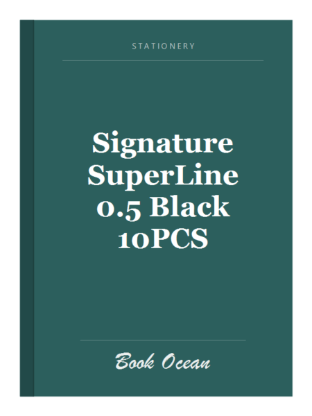 Signature SuperLine 0.5 Black 10PCS