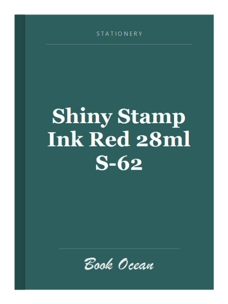 Shiny Stamp Ink Red 28ml S-62