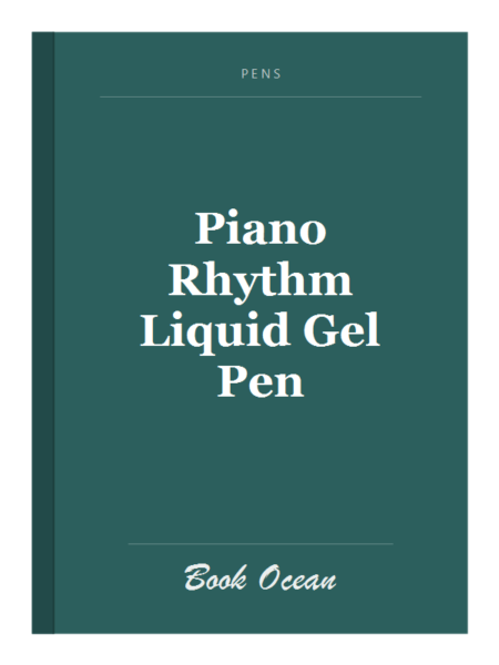 Piano Rhythm Liquid Gel Pen