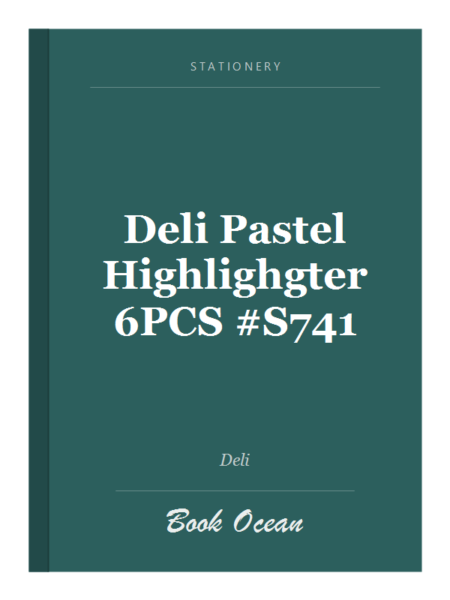 Deli Pastel Highlighgter 6PCS #S741